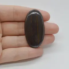 Cabochon Iron Tiger 45x24x5mm C14