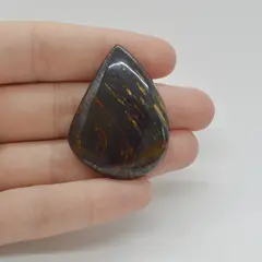 Cabochon Iron Tiger 40x30x6mm C80