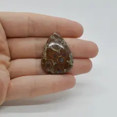 Cabochon Jasp Asteroid 32x24x7mm C49