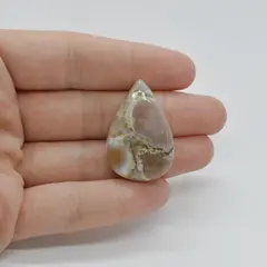Cabochon Jasp Coffee 33x22x8mm C22
