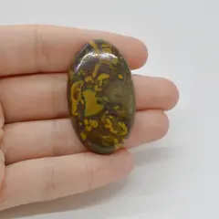 Cabochon Jasp Fruity 43x26x7mm C56