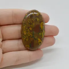 Cabochon Jasp Fruity 48x28x6mm C20