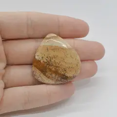 Cabochon Jasp Peisaj 34x33x6mm C40