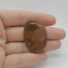 Cabochon Jasp Policrom 40x26x6mm C84