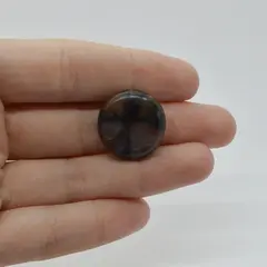 Cabochon Kiastolit 21x21x6mm C64