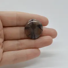 Cabochon Kiastolit 25x23x6mm C55