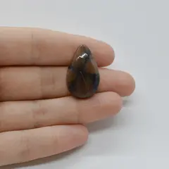 Cabochon Kiastolit 26x16x6mm C25