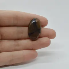 Cabochon Kiastolit 28x16x6mm C61