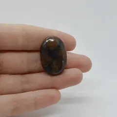 Cabochon Kiastolit 28x19x6mm C53