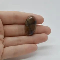 Cabochon Kiastolit 29x16x6mm C56