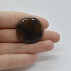 Cabochon Kiastolit 30x30x6mm C32