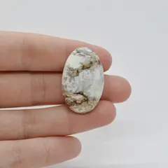 Cabochon Magnezit 31x20x6mm C64