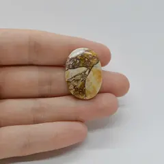 Cabochon Mookait Breciat 26x19x5mm C24