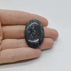 Cabochon Obsidian Fulg de nea 37x24x7mm C81