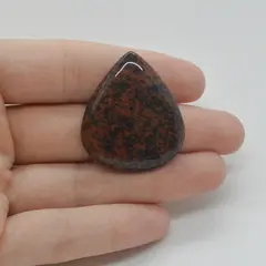 Cabochon Obsidian Mahon 35x30x6mm C84