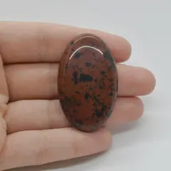 Cabochon Obsidian Mahon 45x27x7mm C47
