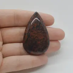 Cabochon Obsidian Mahon 46x28x7mm C87