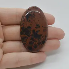 Cabochon Obsidian Mahon 50x30x5mm C20
