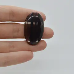 Cabochon Obsidian Midnight Lace 38x23x7mm C25