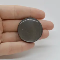 Cabochon Obsidian Silver 33x33x6mm C11