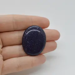 Cabochon Goldstone Albastru 34x27x5mm C94