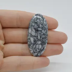 Cabochon Pinolith 45x22x5mm C11