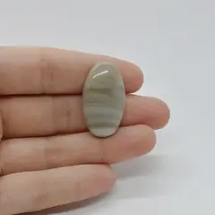 Cabochon Flint Polisat 30x17x6mm C26