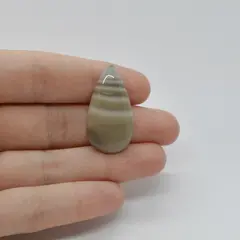 Cabochon Flint Polisat 32x17x5mm C77