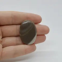 Cabochon Flint Polisat 33x24x6mm C46