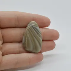 Cabochon Flint Polisat 36x22x5mm C20