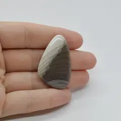 Cabochon Flint Polisat 38x24x5mm C48