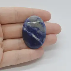 Cabochon Sodalit 38x27x8mm C3