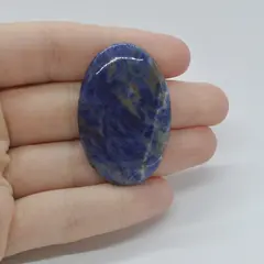 Cabochon Sodalit 42x27x7mm C79