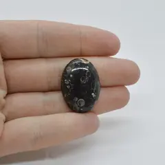 Cabochon Agat Turitela 37x19x6mm C6