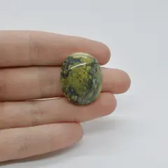 Cabochon Turcoaz Tibetan 26x22x9mm C10