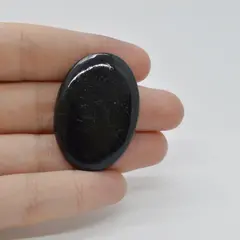 Cabochon Turmalina Negra 38x27x6mm C6