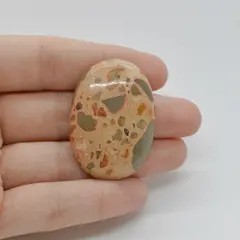 Cabochon Jasp Leopard 40x28x7mm C62