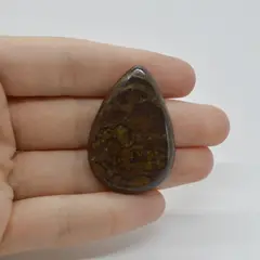 Cabochon Stromatolit 40x27x6mm C42