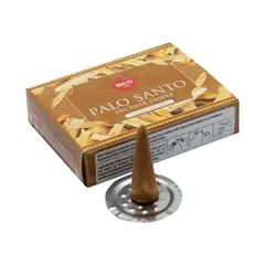 Conuri parfumate Ibco India - Palo Santo, 10 buc