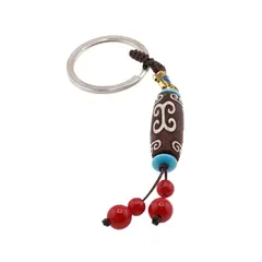 Amuleta Feng Shui cu agate si simboluri, model 3