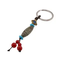 Amuleta Feng Shui cu agate si simboluri, model 7
