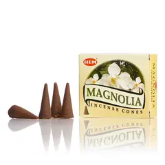 Conuri parfumate fumigatie HEM Magnolia 10 buc