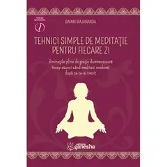 Tehnici simple de meditatie pentru fiecare zi - Swami Rajananda, carte