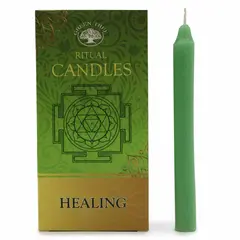 Set de 10 Lumanari Magice Verzi, Healing - Green Tree