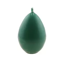 Lumanare din parafina, ou, verde, 6cm
