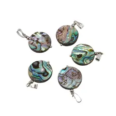 Pandantiv scoica abalone (sidef) banut, 18mm