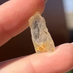 Fenacit Nigerian, cristal natural unicat, B4