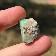 Opal de foc AAA, cristal natural unicat, A27