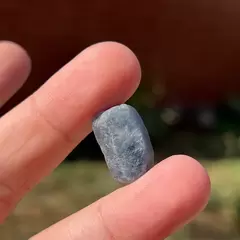 Safir albastru, cristal natural unicat, C1
