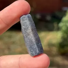 Safir albastru, cristal natural unicat, C3